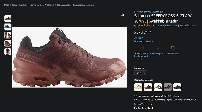 Screenshot 2025-03-08 at 17-38-57 Salomon SPEEDCROSS 6 GTX W Kadın Koşu_Fitness Ayakkabı Kahverengi 38 Amazon.com.tr Moda