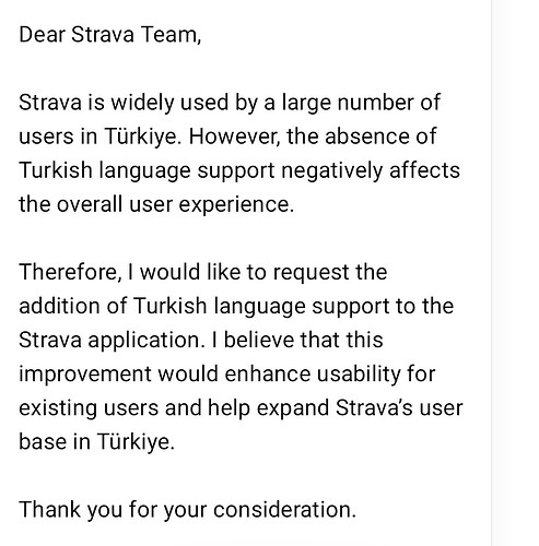 strava dil destek talebi