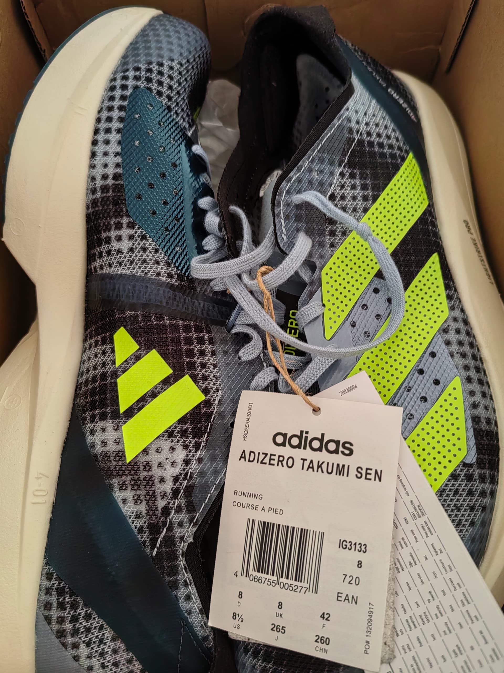 Adidas Takumi Sen 9 (42 numara) - İkinci el - Koşu Forum